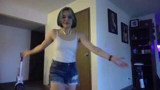 AmyJhoe naked stripping on cam for live sex video chat