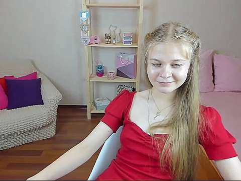 EllaVeryyCute naked stripping on cam for live sex video chat