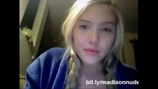 German blonde Madison is playing with her pussy live – WatchMadison.info