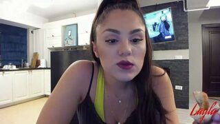 Layla- naked stripping on cam for live sex video chat