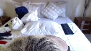 UrFunnyGranny naked stripping on cam for live sex video chat