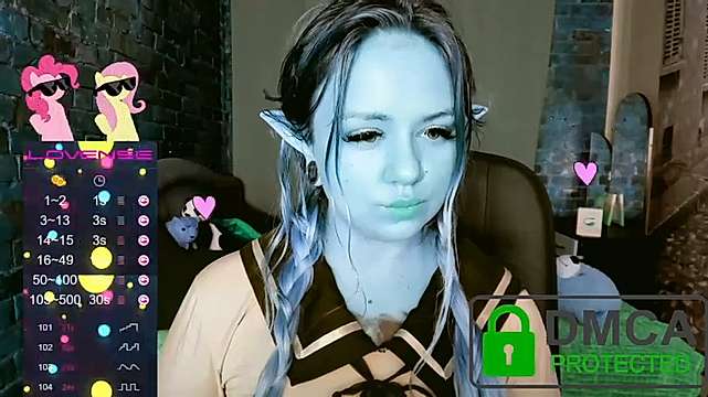 Elven_Dreams naked stripping on cam for live sex video chat