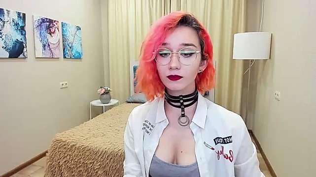 EveJune naked stripping on cam for live sex video chat