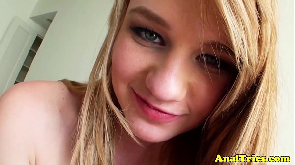 First Sex Teen Blonde - First time anal for blonde innocent teen â€¢ 18closeup