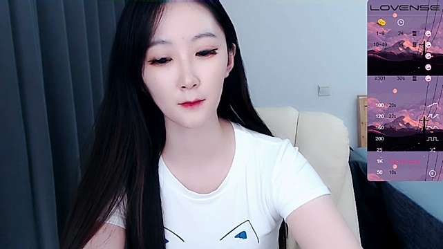 MeowB naked stripping on cam for live sex video chat