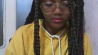 petiteafrogirl naked stripping on cam for live sex video chat