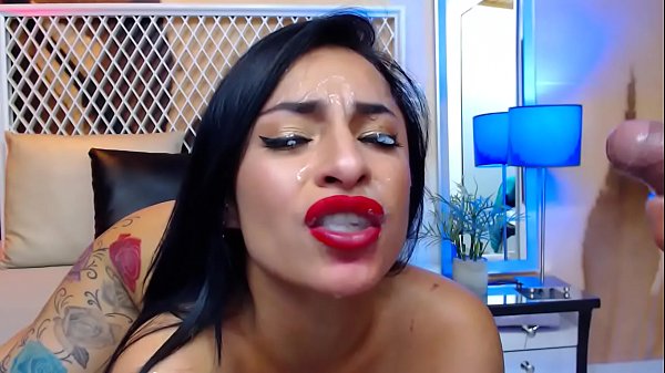 See me live fore free at ALLISON.VEXCAMS.COM sexy latina fucking, cock sucking, ball licking, doggy style,  pussy licking, handjob, tongue on cock, cowgirl, reverse cowgirl, amateur, toys, cum in mouth, tattooed girl