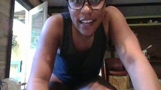 BlissBlu naked stripping on cam for live sex video chat