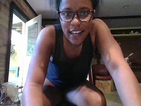 BlissBlu naked stripping on cam for live sex video chat