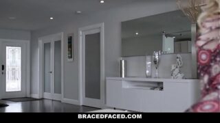 Bracefaced – Hot Teen (Lexi Lore) With Braces Fucked During First Date