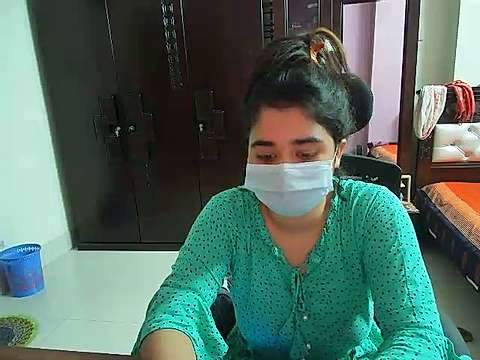 A-RoseGirl naked stripping on cam for live sex video chat