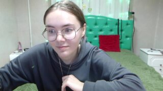 AlinaFreckles naked stripping on cam for live sex video chat