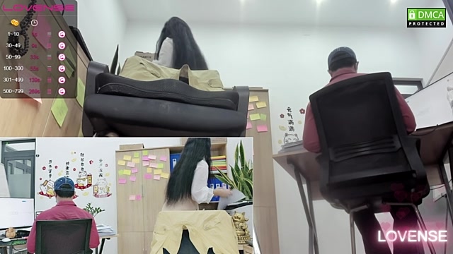 Office_Public nude stripping on webcam for live sex video chat ...