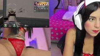 GreiceGames nude on live sex chat
