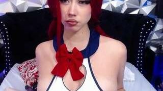 Candyygiirll nude on live sex chat