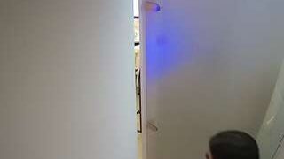Voyeurcam casa salsa shower 1 nude on live sex chat